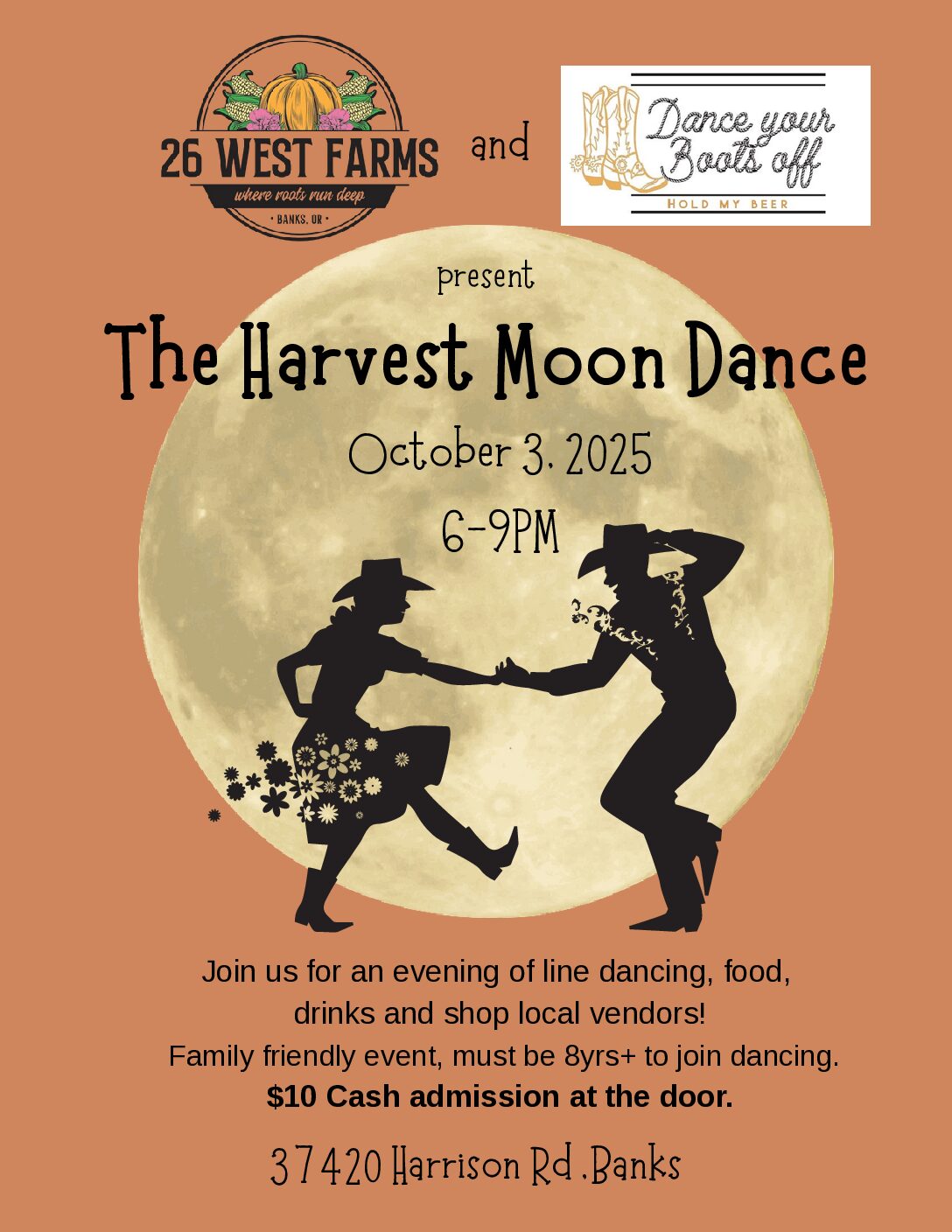 Harvent Moon Barn Party 10/3/25